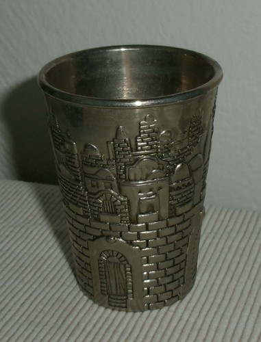 Kiddusch becher aus - kiddusch, metall