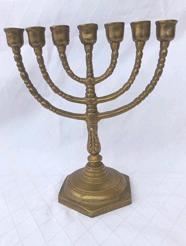 Menora 7armig kerzenständer - menora,