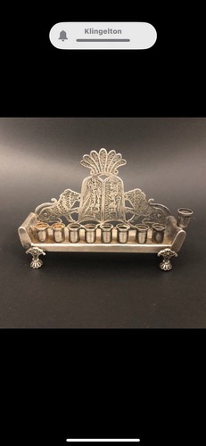 Judaica silber channukah - silber,