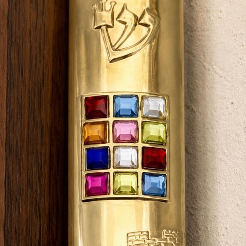 Mezuzah hülle verspiegelte - mezuzah-hülle,