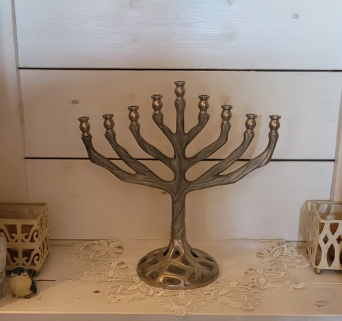 Baum des lebenshanukkah - des, menora