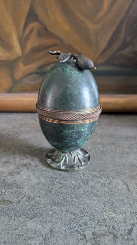 50er jahre etrog box kupfer - jahre,