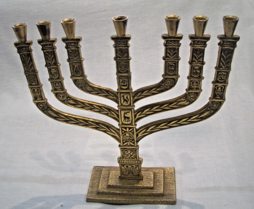 Jüdischer kerzenleuchter - jüdischer,