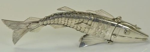 Judaica besamim fisch - besamim,