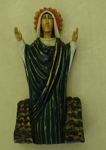 Polnische volkskunst holzfigur - polnische,