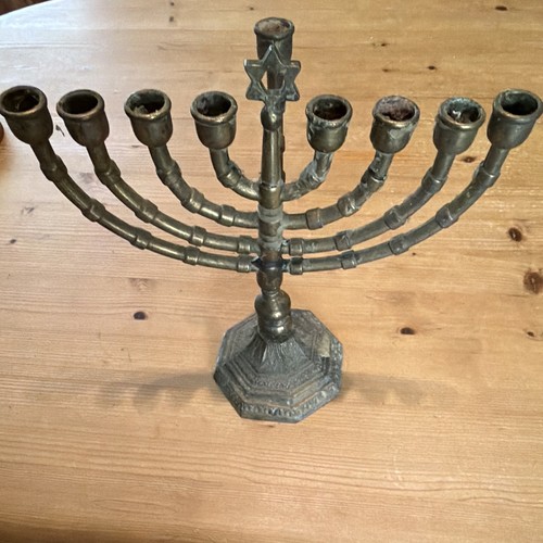 Chanukka leuchter menora aus - chanukka-leuchter,