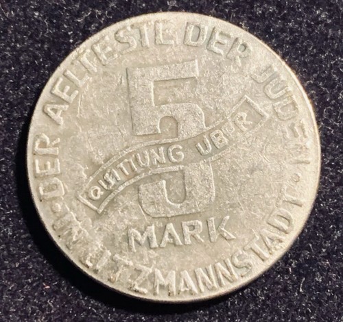 1943 łódź mark quittung - 5,