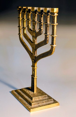 Vintage menora aus israel 28 - aus,